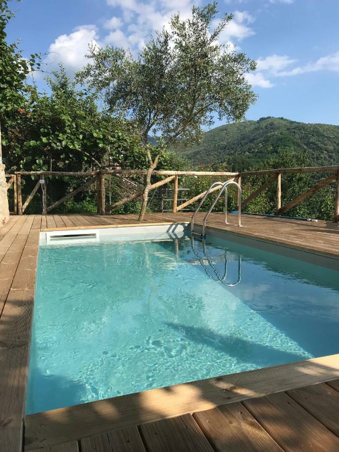 Piscina Con Vista Villa Bagni di Lucca Luaran gambar