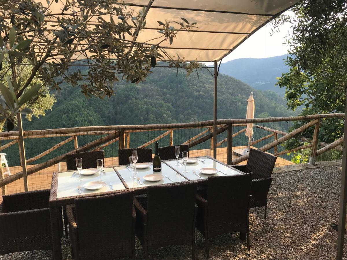 Piscina Con Vista Villa Bagni di Lucca Luaran gambar